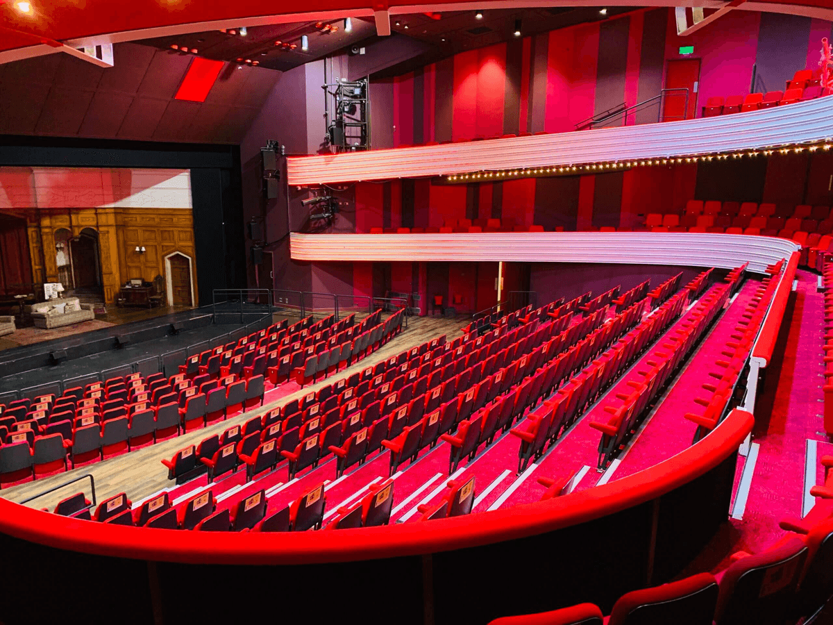 Theatre stage ambiance
