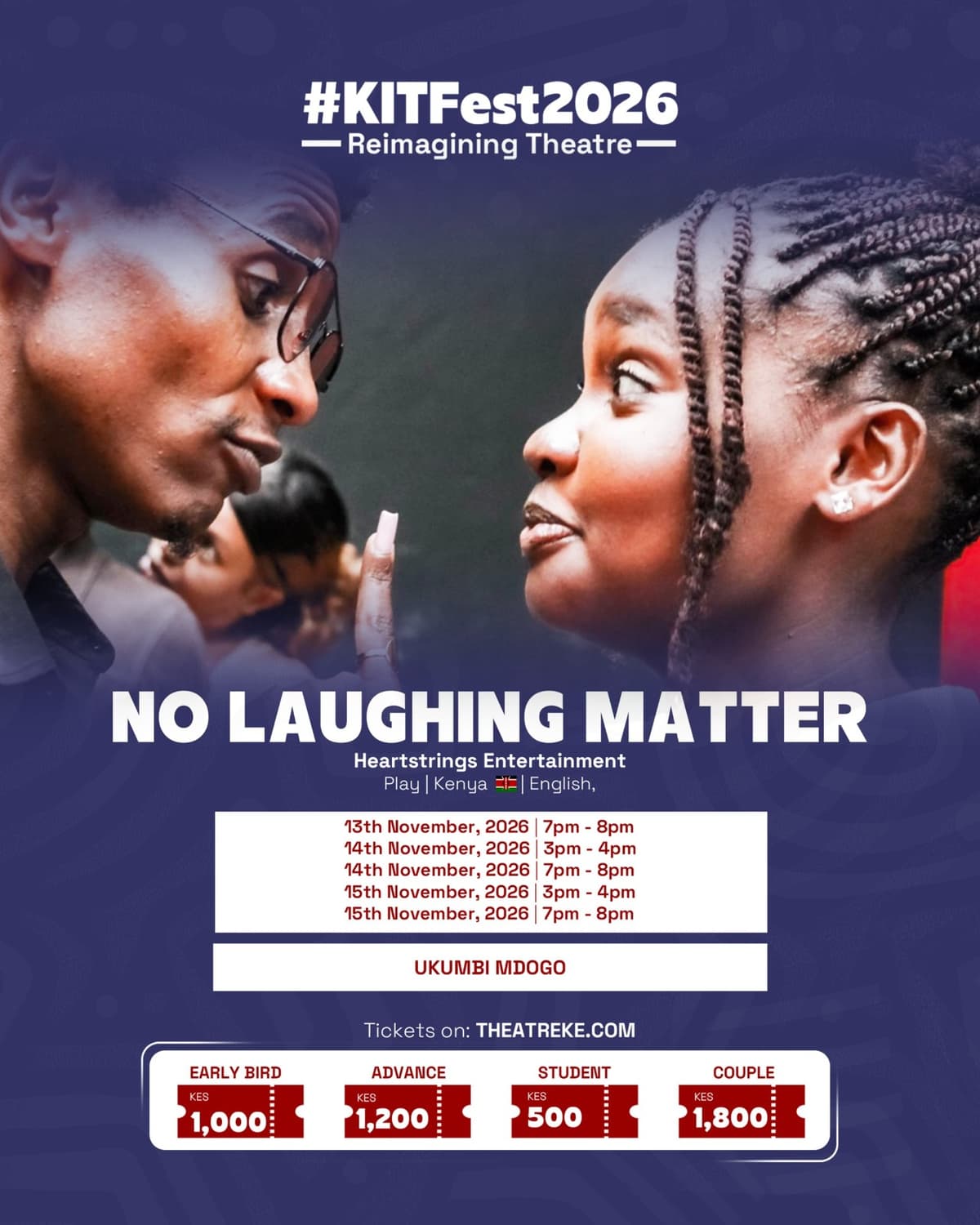 No Laughing Matter Official Poster