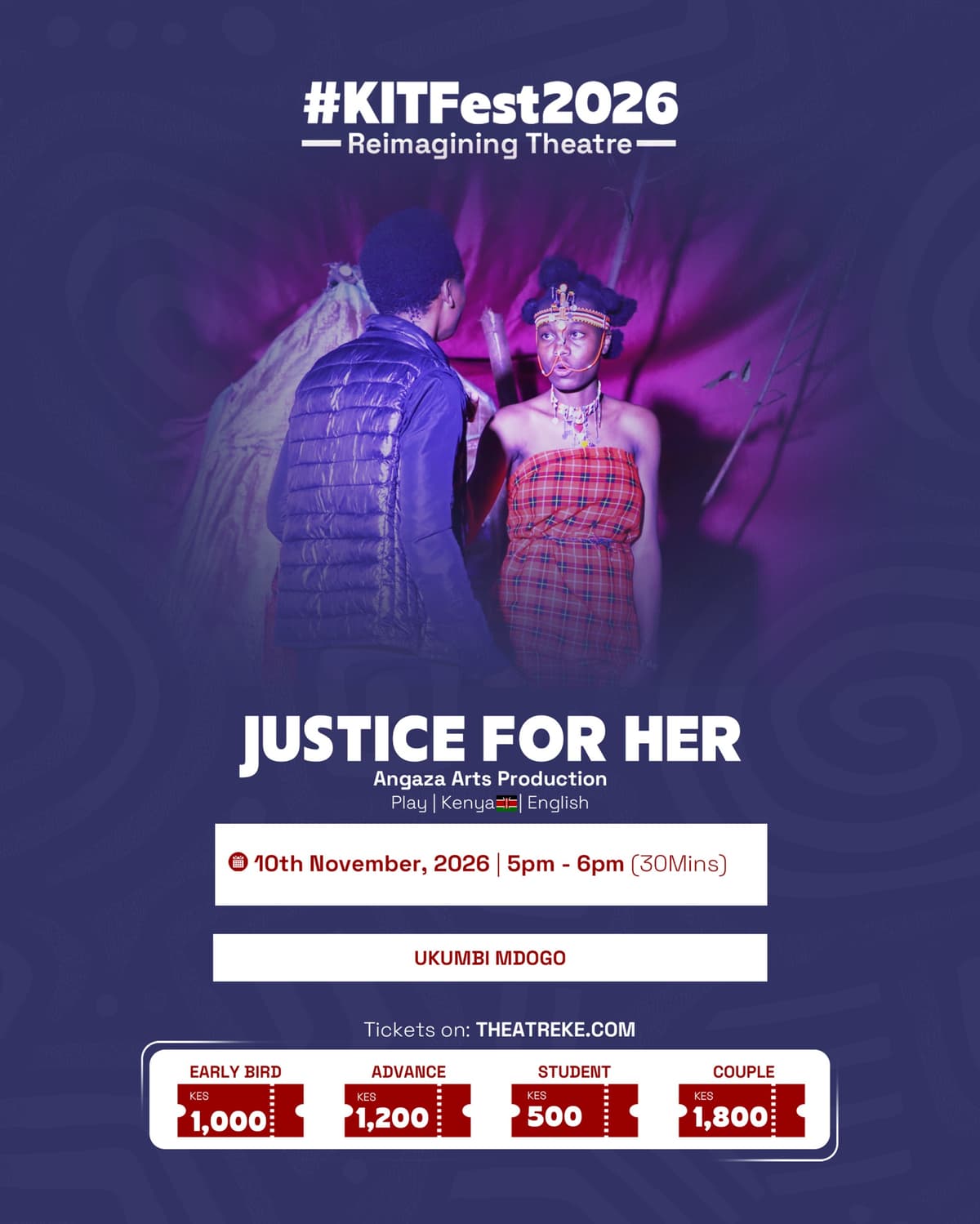 JUSTICE FOR HER Official Poster